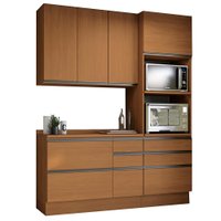 Cozinha Modulada 4 Pecas 190 cm G750 Maxxi Canela Kappesberg
