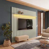 Painel para TV até 70 polegadas Alanis com LED Off White