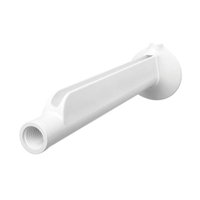 Super Cano Fame para Duchas e Chuveiros 30cm Branco