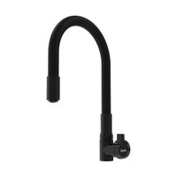 Torneira Zagonel Motion Flexível de Parede Total Black