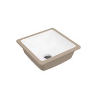 Cuba de Embutir Docol 37x37 90015771026 Quadrada Branca Esmaltada