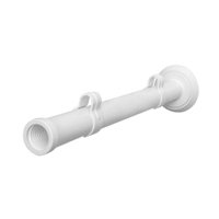 Cano Fame para Duchas e Chuveiros 30cm Branco