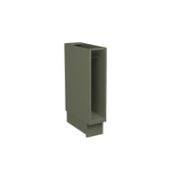 Gabinete de Cozinha Modulado Balcão Évora PH 3061 Toalheiro s/ Tampo 18.5cm Verde - Herval