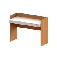 Mesa Computador Versa Home c/ 1 Gaveta Freijo/Branco - Telasul