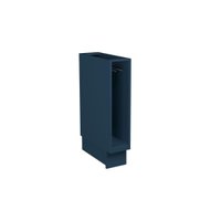 Gabinete de Cozinha Modulado Balcão Évora PH 3061 Toalheiro s/ Tampo 18.5cm Azul - Herval