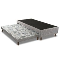 Cama Box Base c/ Auxiliar Solteiro Sommier D28 (88X188X39) - Kappesberg