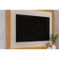 Painel Home p/ TV até 70 Pol São Paulo 200x148cm Tauari/Gris Fosco - Linea Brasil