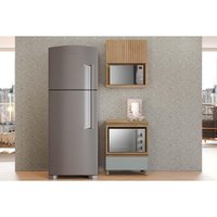 Kit de Cozinha Completa 2 Peças Rainha (1Aéreo+1Balcão) C2P46 Nature/Verde - Nesher