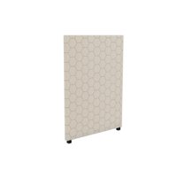 Cabeceira Cama Box Estofada Solteiro CAB013 - Linho Bege Caqui - Kappesberg