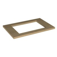 Tampo de Cozinha Modulado p/ Cooktop Édez PH 3048 4 bocas 80cm Carvalho Nature - Herval