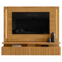 Painel Suspenso Tv 75 Pol 2P 216 cm Gaia Cumaru MADETEC