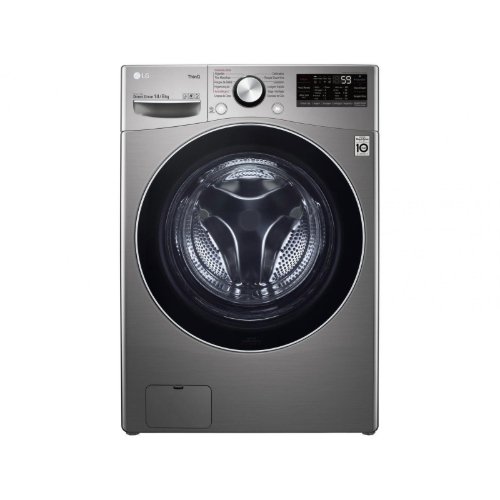 Lavadora de Roupa Lava e Seca 14 Kg Frontal Aço Escovado Smart Com Inteligência Artificial Aidd LG - 110v - Wd14egs62