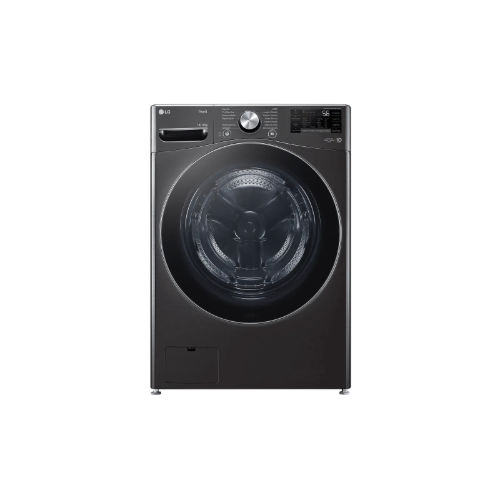 Lavadora de Roupa Lava e Seca 18 Kg Frontal Preto Smart LG - 220v - Wd18bv2s6ba