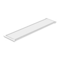 Luminária Led Taschibra TL Slim 20 De Sobrepor 40W Bivolt 4000K Luz Neutra- Branco