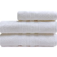 Jogo de Toalha Vanilla Extra Soft Algod&atilde;o 3 Pe&ccedil;as Banho e Rosto Buddemeyer