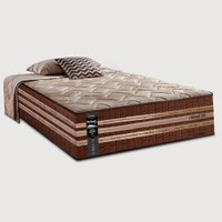 Colchão Solteiro com Espuma Látex 88x188x38 Robust Gel 220 Caramelo Cama inBox