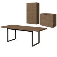 Conjunto Escritorio 3 Peças Frame Munique Kappesberg