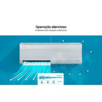 Ar-Condicionado Split Inverter 24000 BTUs Samsung WindFree AI Quente e Frio Wi-Fi AR24DXFAAWKNAZ / AR24DXFAAWKXAZ 220V