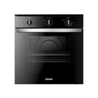 Forno Consul de Embutir Elétrico 84L com Timer Autodesligamento e Grill COB84BE - Preto
