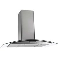 Coifa Slim Vidro Curvo Inox Duto 75cm Fogatti