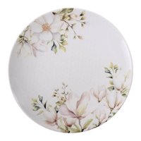Prato Raso Tramontina Magnólia Porcelana Decorada 28cm Avulso Mesa Posta Eventos