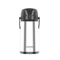 Garrafa Térmica 1L Aço Inox ampola de vidro Single Soprano