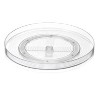 Organizador Giratório Multiuso Incolor 29x3cm Dry Coza Temperos Maquiagem Cosméticos