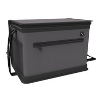 Bolsa Térmica 20L Impermeável Não Vaza Cinza Tropical Soprano
