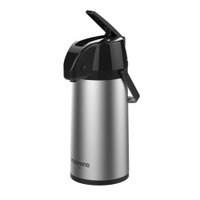 Garrafa Térmica 1,9 Litros Aço Inox com Alça de Transporte Acabamento Antimanchas Exclusiva Soprano