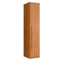 Guarda-Roupa Solteiro Facinium 1 Porta 4 Prateleiras Cinamomo - Pnr Móveis