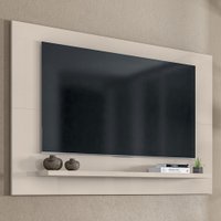 Painel para TV Até 60 Polegadas Mafra 1 Prateleira Off White - Pnr Móveis
