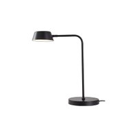 Abajur Nordecor Zavi Led Bivolt Preto 3000K