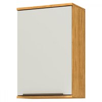 Armário Aéreo Cozinha Amélia 40 Cm 1 Porta 1 Prateleira Marrocos/Off White - Pnr Móveis