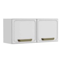 Armário Aéreo p/ Cozinha Bella c/ 2 Portas 80cm Branco - Bertolini