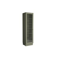 Cristaleira de Cozinha Évora PH 3126 c/ 1 Porta c/ Vidro 60cm Verde - Herval