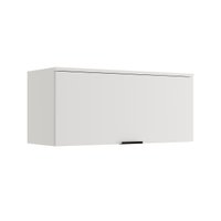 Armário de Geladeira p/ Cozinha Alpha 2503 c/ 1 Porta Basculante 80cm Branco - Carraro
