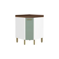 Gabinete de Cozinha Modulado Bella Canto c/ 1 Porta Verde - Bertolini