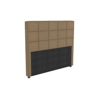 Cabeceira Cama Box Estofada Casal CAB009 - Boucle Bege - Kappesberg