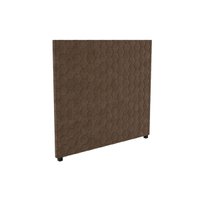Cabeceira Cama Box Estofada Casal CAB013 - Suede Marrom - Kappesberg
