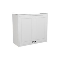 Armário Aéreo p/ Cozinha Évora PH 3123 c/ 2 Portas 80cm Branco - Herval