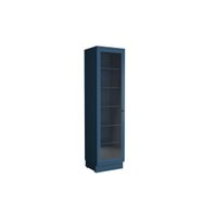 Cristaleira de Cozinha Évora PH 3126 c/ 1 Porta c/ Vidro 60cm Azul - Herval