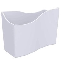 Kit 15 Suportes Porta Guardanapos de Papel Brancos 14cm Restaurante