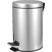 Lixeira Redonda 3l Inox Vonder