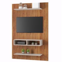 Painel Para TV Até 50 Polegadas com Prateleira e Nicho 1,15m Berlin Viero