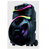 Caixa de som VibeSound bluetooth 800W RMS RGB V12
