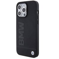 Case Amet BMW Laather Black Stamp Iphone 16 Pro Max Magsafe