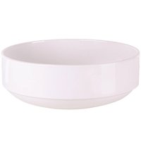 Tigela 20cm Empilhável Tramontina Paola Porcelana Branca Bowl Cumbuca Avulsa