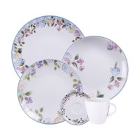 Aparelho de Jantar Tramontina Aura 20 Peças em Porcelana Decorada