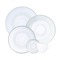 Aparelho de Jantar Tramontina Lineare 20 Peças em Porcelana Decorada