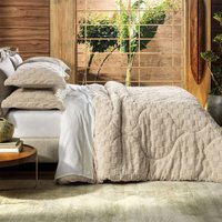 Edredom Blend Sense Casal Altenburg 100% Poliéster 220x240cm Snow Porcelana
